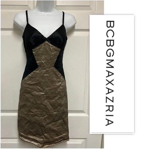 slim fit dress slacks BCBGMAXAZRIA Sequin Wrap Dress – Runway Catalog main image 0